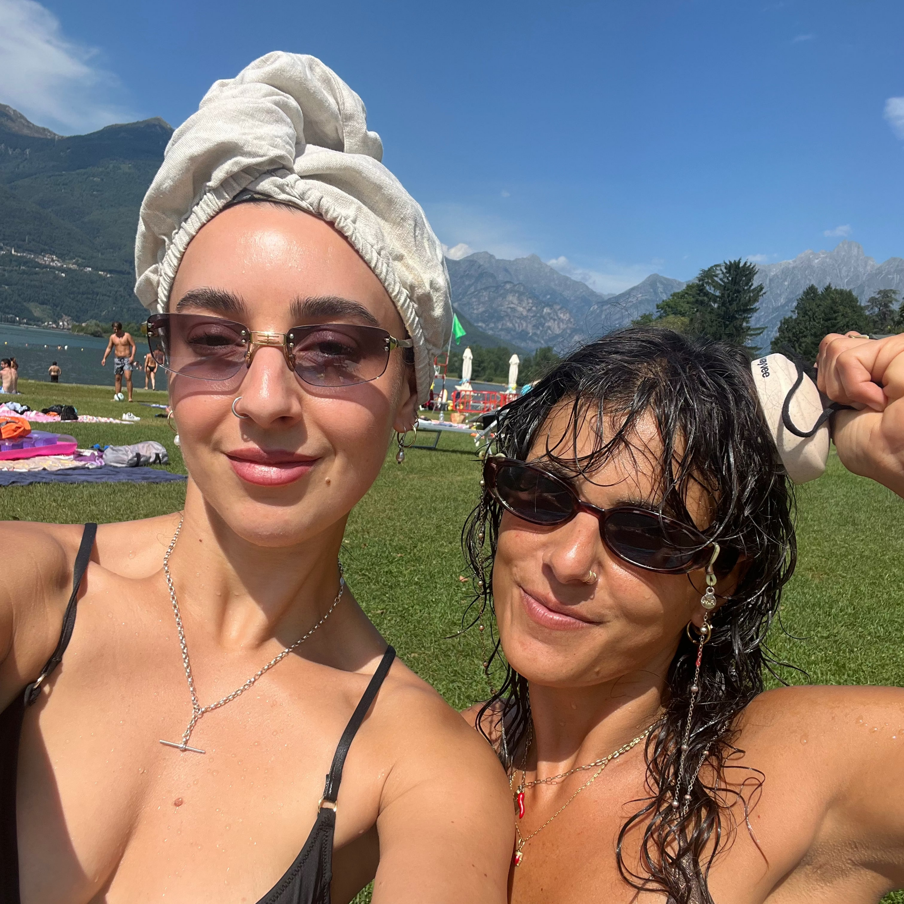 LIMITED Edition: Linen Hair Towel Oat